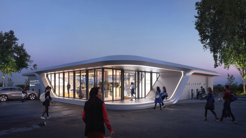 graft architects designs first air taxi port which will be built in singapore before 2020 skyports volocopter