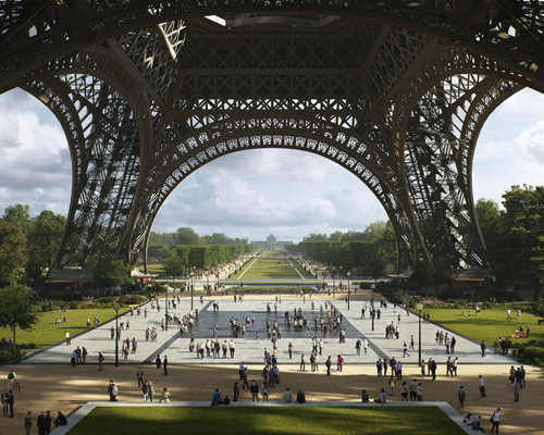 the eiffel tower will soon be surrounded by a giant new park