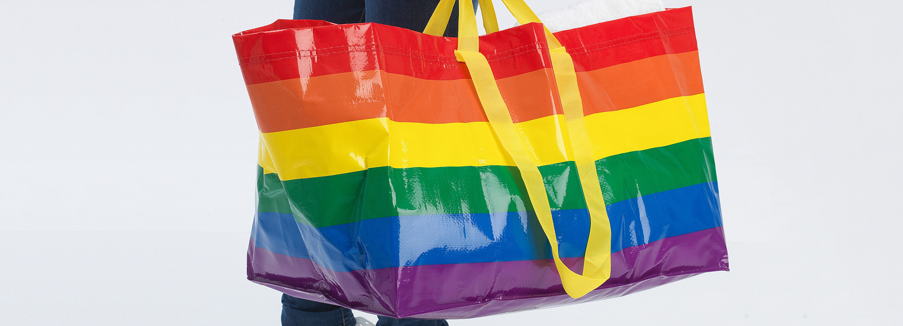 IKEA releases limitededition rainbow shopping bag in celebration of