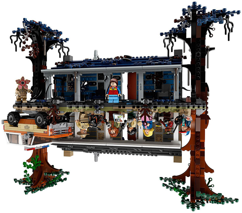 gips ligning Glimte LEGO launches 'stranger things' set which can be flipped over to 'the upside  down'