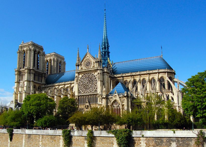 notre dame restored