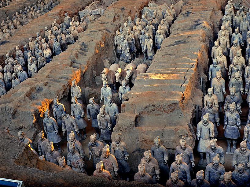 terracotta warriors
