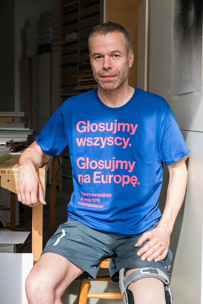 wolfgang tillmans calls on creatives to promote EU elections in 'vote together' campaign european elections