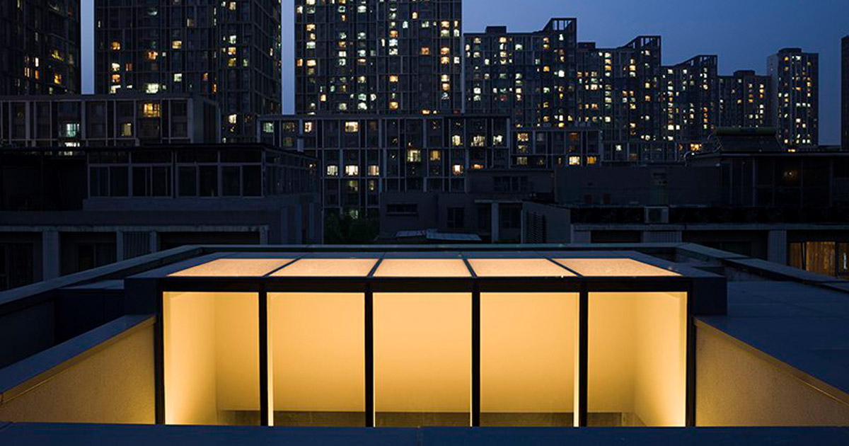 Glass Box Illuminates Artist S Residence In Beijing By Atelier About Architecture