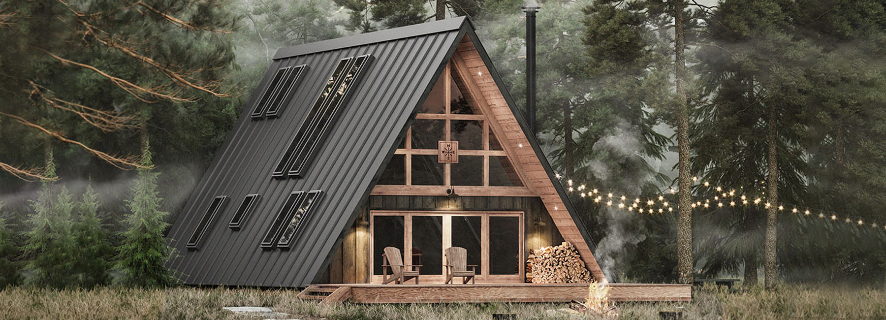 Ayfraym Is An Affordable A Frame Cabin In A Box Concept
