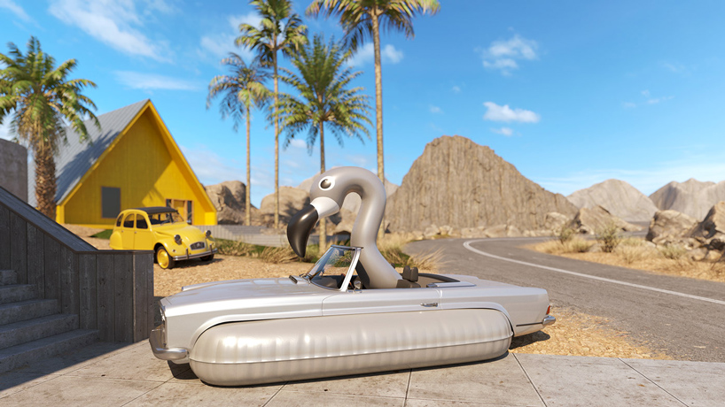 chris labrooy inflatable cars