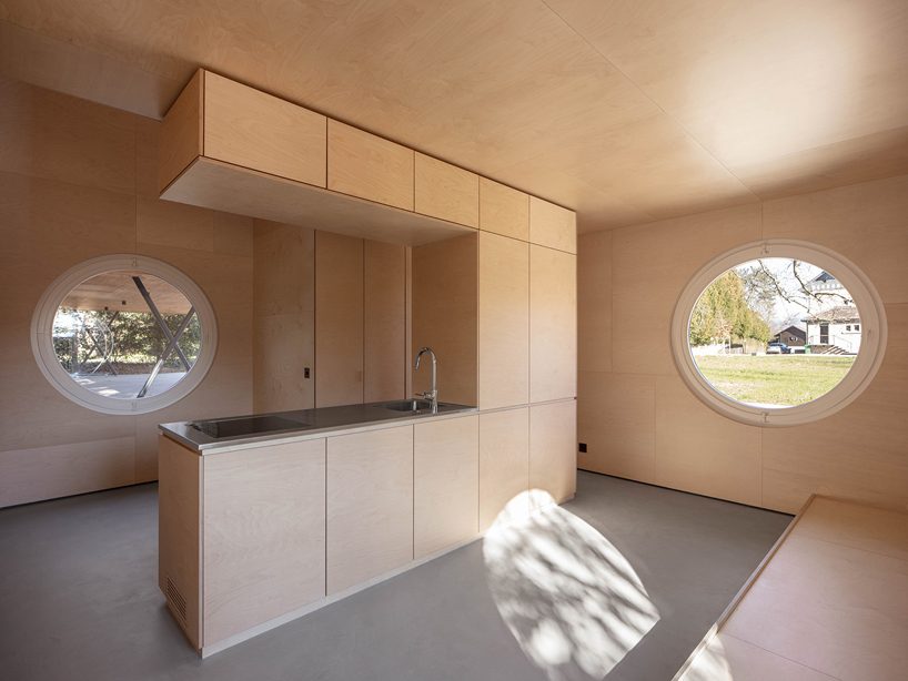 'mr barrett's house' by BUREAU is designed from the inside out in geneva designboom