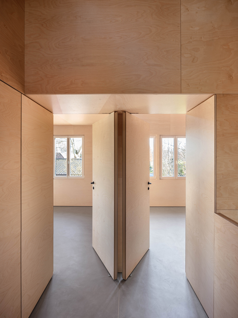 'mr barrett's house' by BUREAU is designed from the inside out in geneva designboom