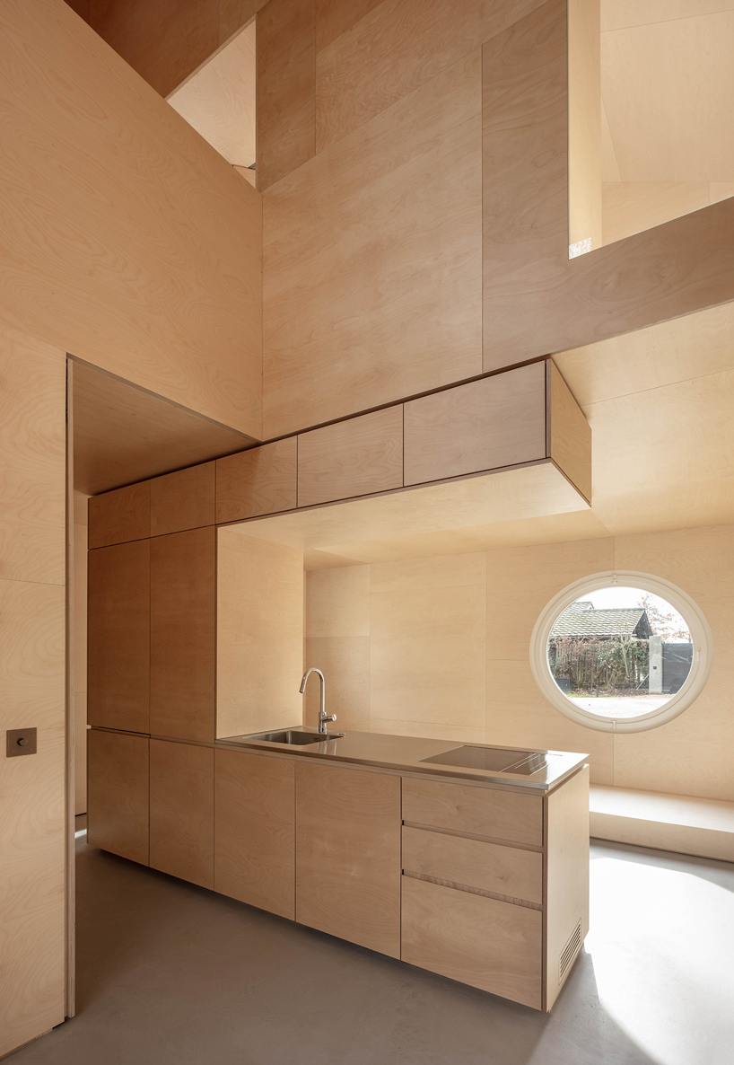 'mr barrett's house' by BUREAU is designed from the inside out in geneva designboom