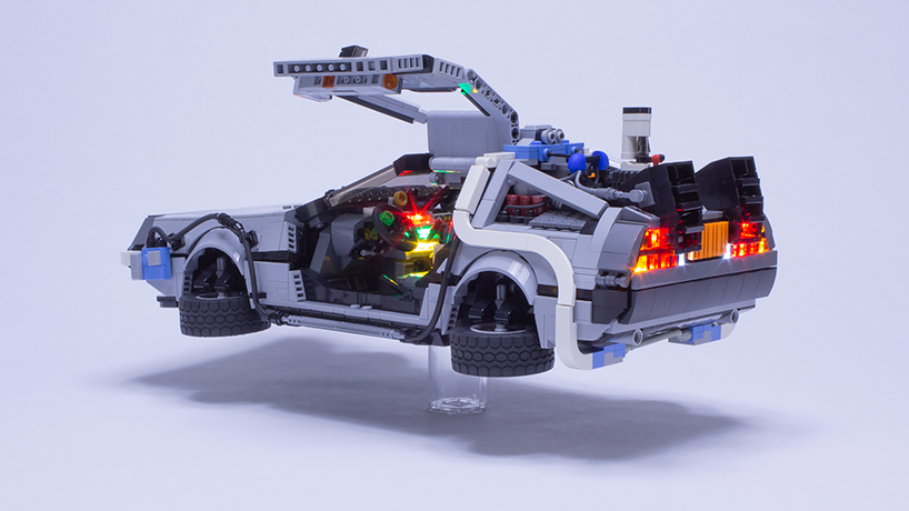 LEGO delorean