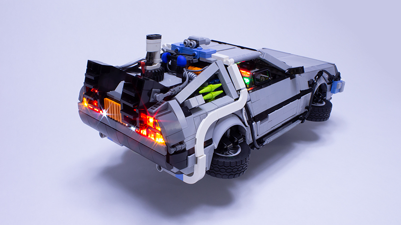 LEGO delorean