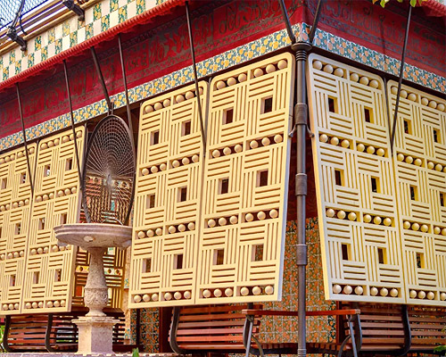david cardelús captures bold hues and lively character of gaudí's casa vicens