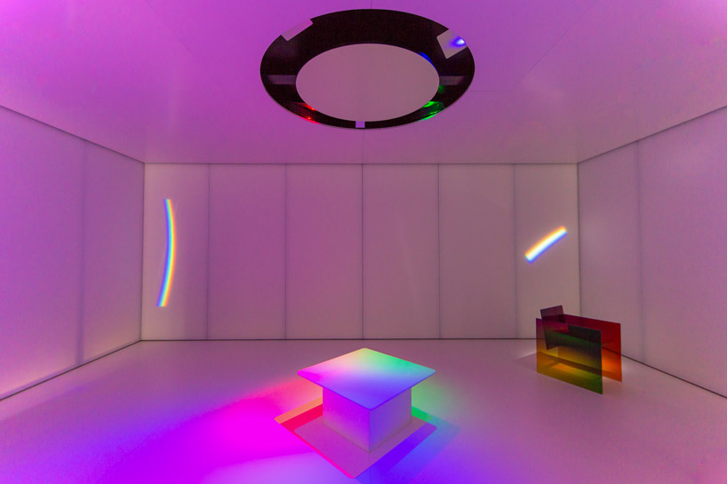 germans ermičs creates rainbow glass cabin for instagram at cannes lions 2019 designboom