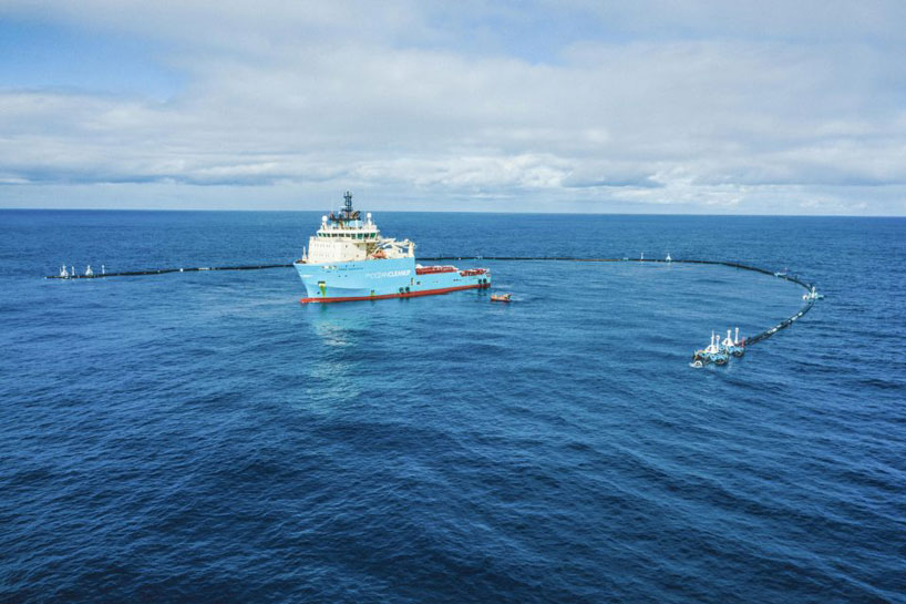 the ocean clean up returns to take on the great pacific garbage patch designboom