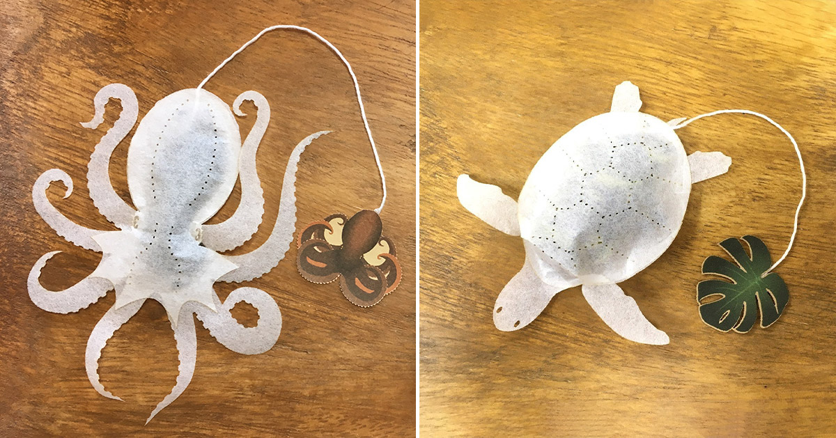 Fish Shaped Tea Bags IUCN Water