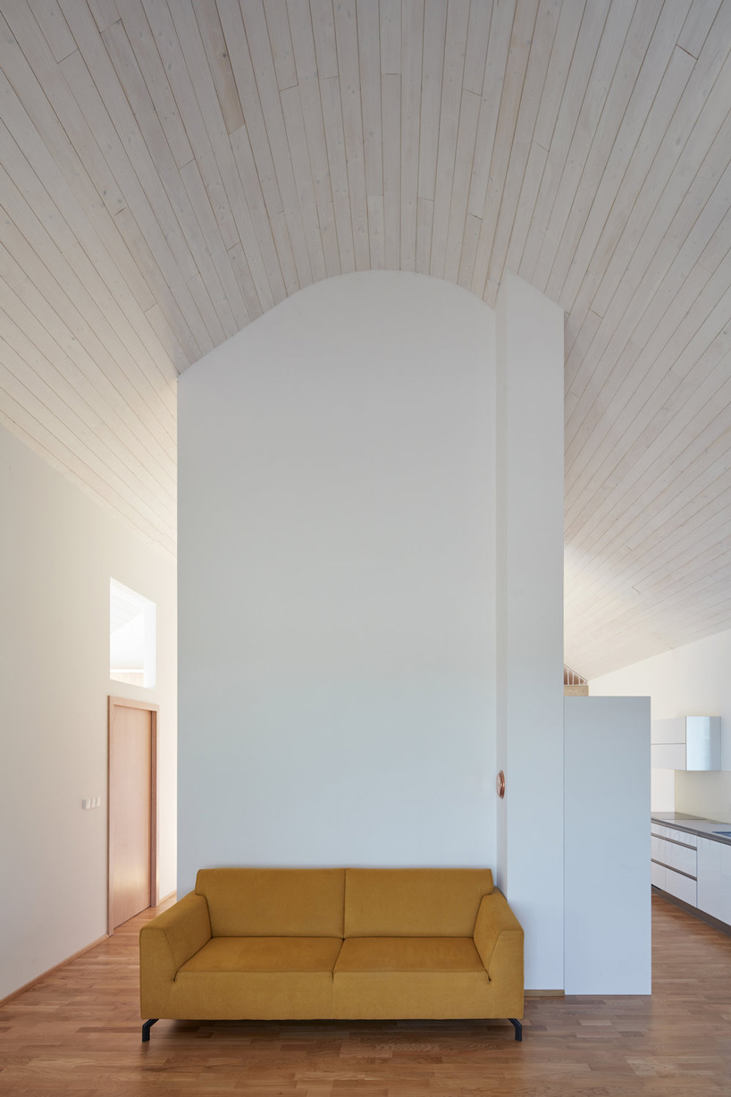  ORA plans rural house in the czech countryside with gable roof and bay window