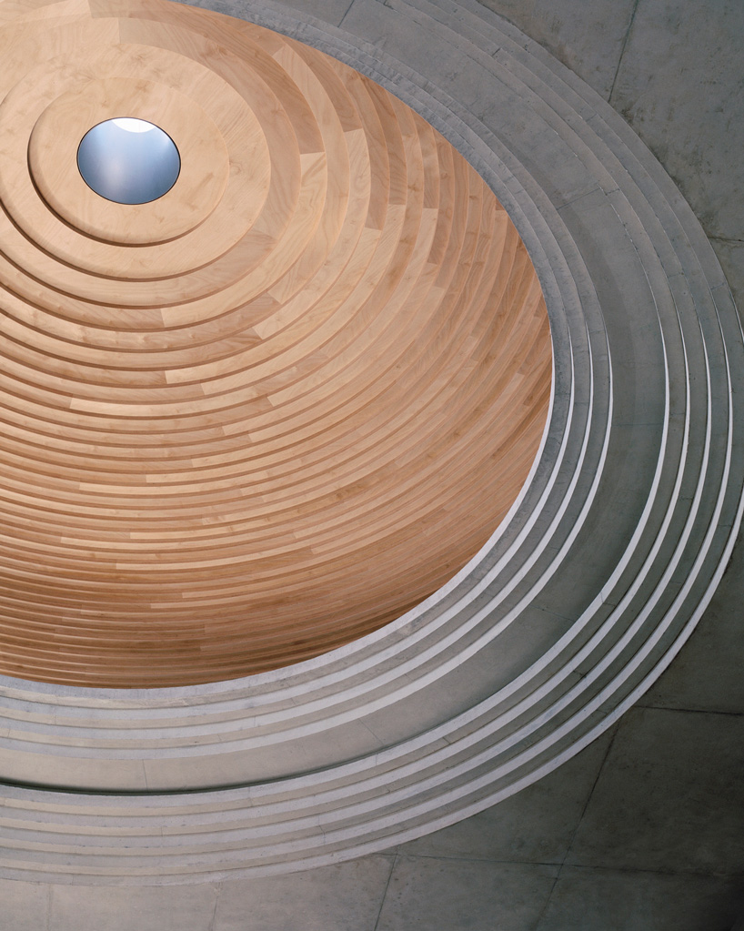 102 quarter-spherical concrete domes adorn punchbowl mosque by candalepas associates