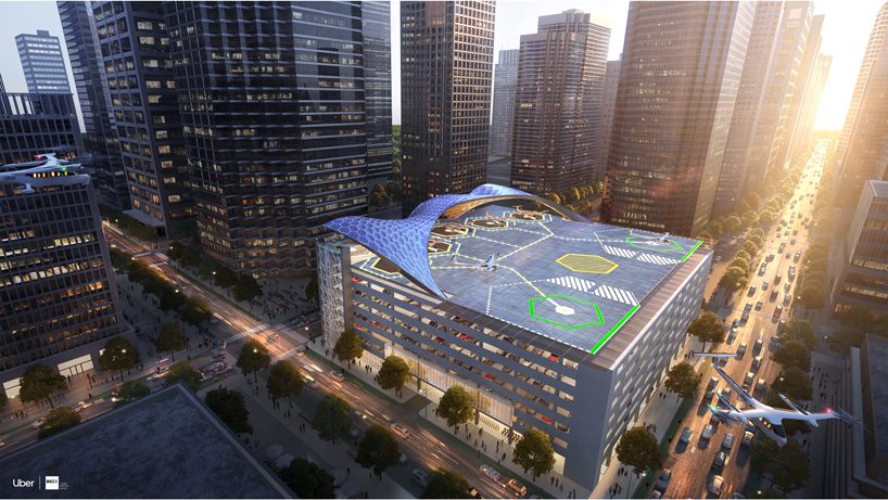 uber plans skyports to enable aerial ridesharing with uber air by 2023