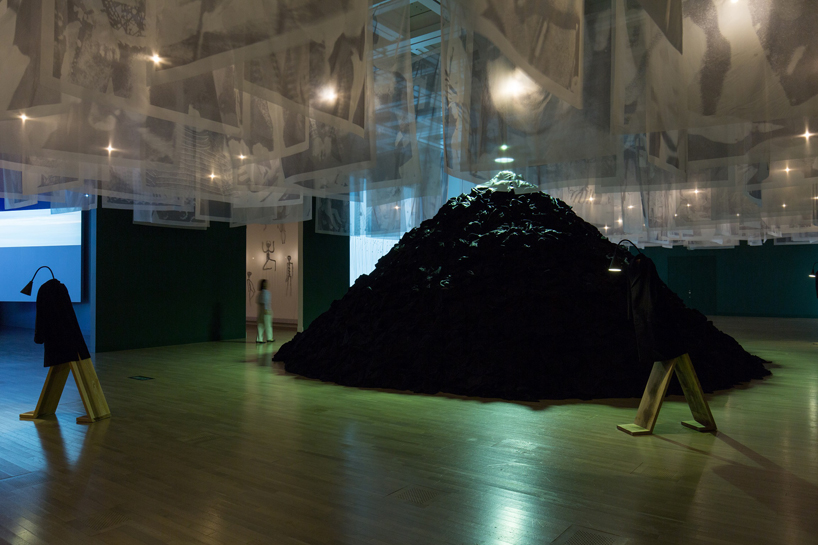 christian boltanski presents his 'lifetime' exhibition at the national art center, tokyo designboom