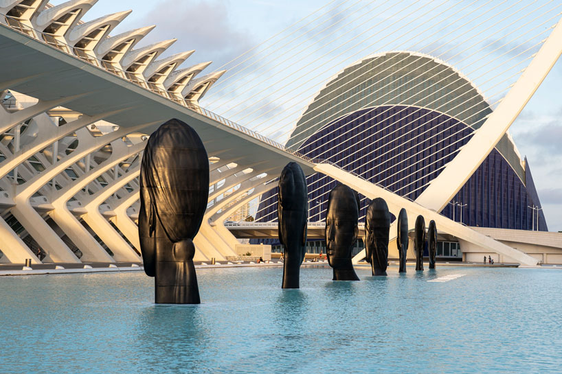 Jaume Plensa Shows Seven Sculptures At Calatrava City Of Arts And Sciences