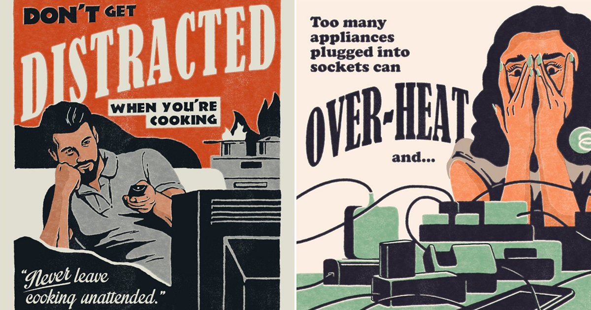 Absurd Creates Vintage Etiquette Style Posters To Illustrate