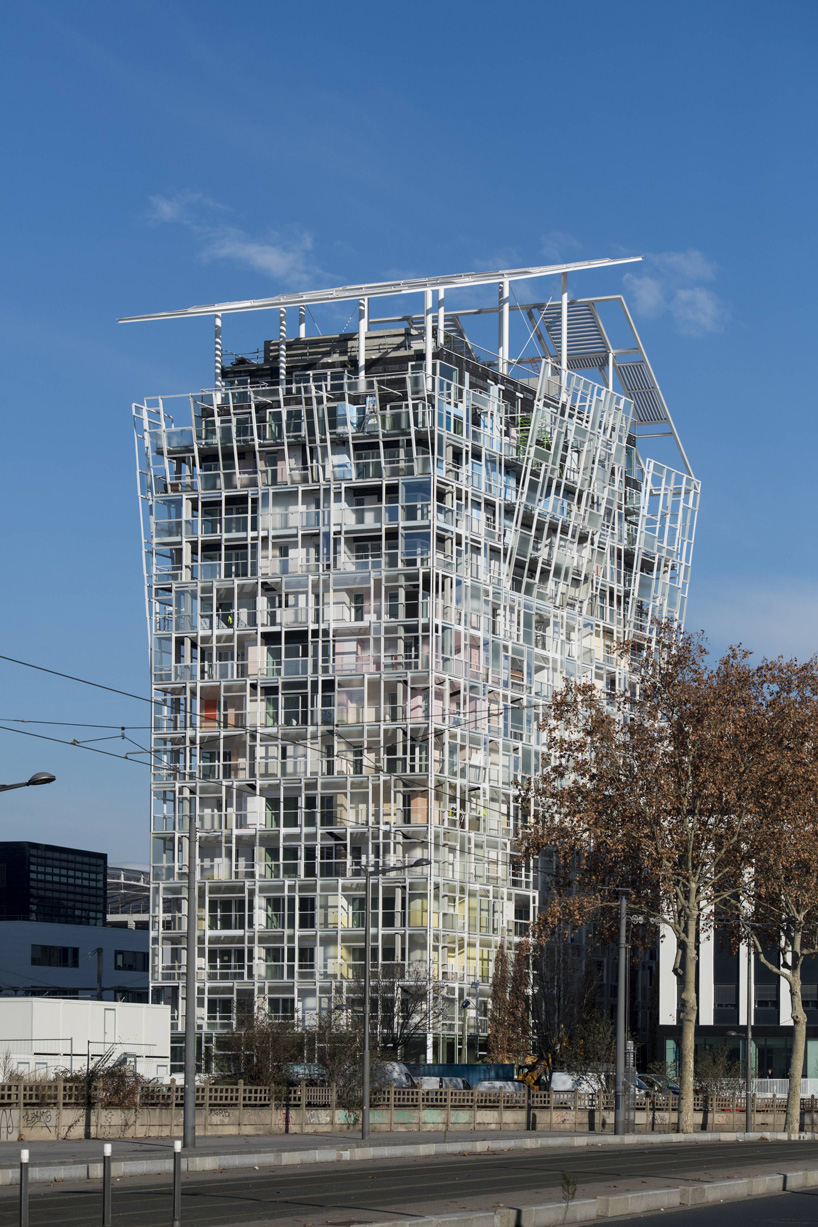 jean nouvel adds to lyon's confluence district with residential building 'ycone'