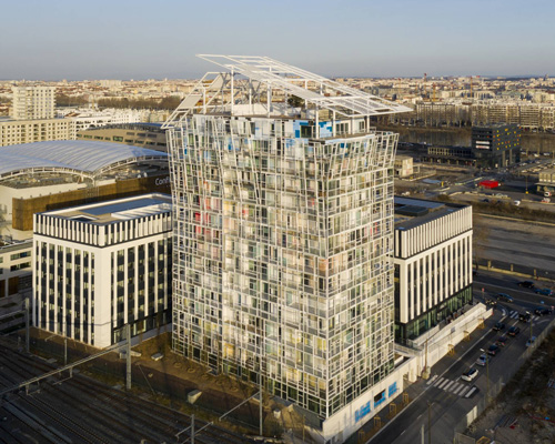 jean nouvel adds to lyon's confluence district with residential building 'ycone'