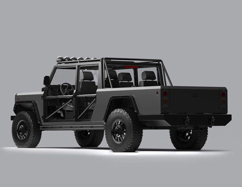  bollinger custom configurations B1 B2 electric pickup truck