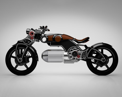 curtiss motorcycles unleashes striking hades model that looks like a pistol