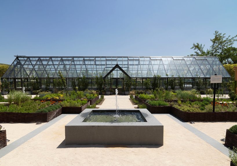 davines unveils scientific garden designed by tommaso del buono for research and wellbeing designboom