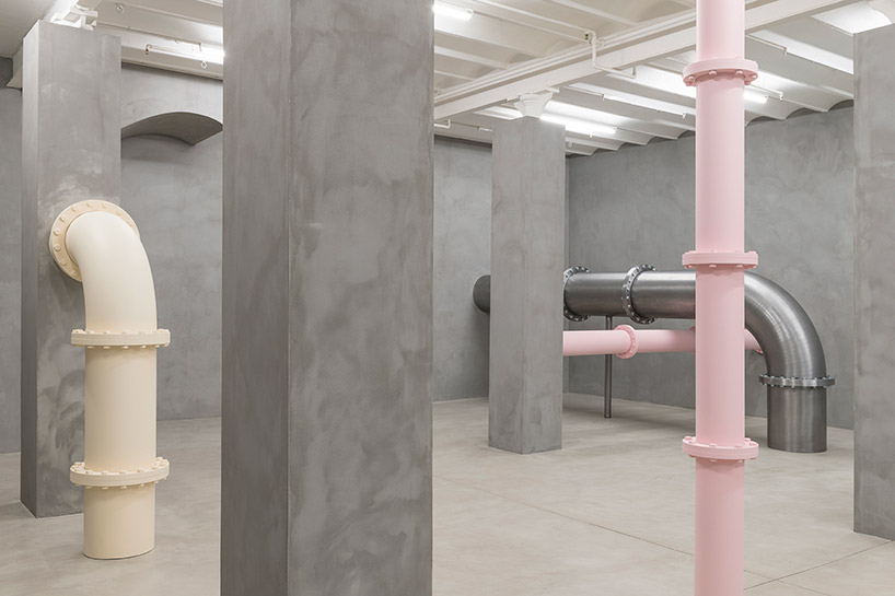 elmgreen & dragset turn barcelona gallery into an abandoned, underground boiler room designboom elmgreen & dragset turn barcelona gallery into an abandoned, underground boiler room designboom