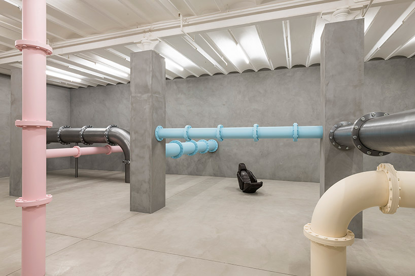 elmgreen & dragset turn barcelona gallery into an abandoned, underground boiler room - 3