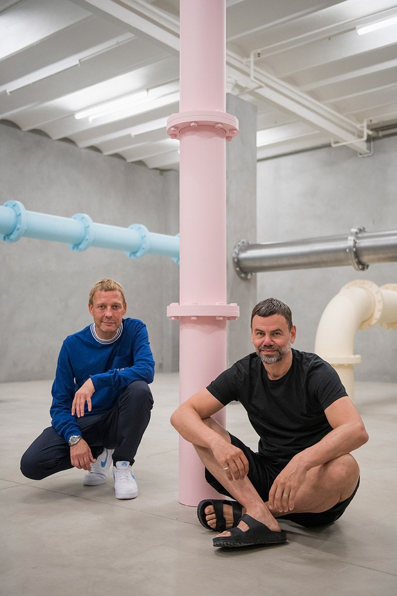 elmgreen & dragset turn barcelona gallery into an abandoned, underground boiler room - 4