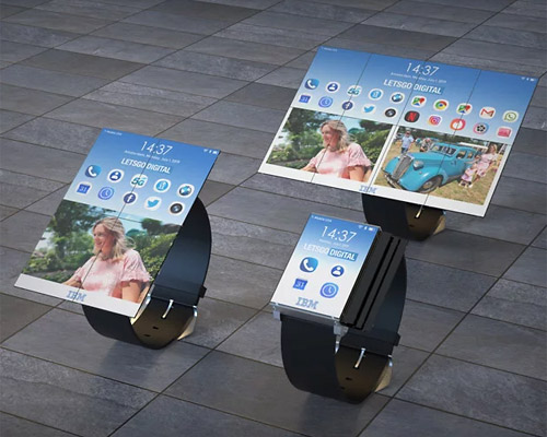 IBM patents smartwatch that folds out into a smartphone and tablet