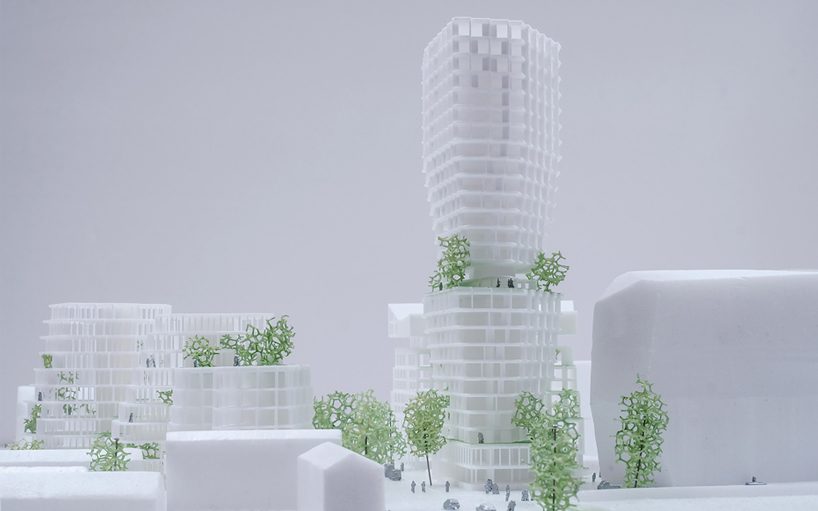 JDS architects' 'féval tower' wins competition for a new residential complex in france designboom