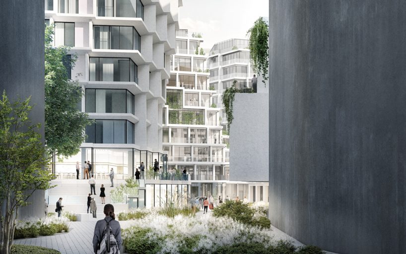 JDS architects' 'féval tower' wins competition for a new residential complex in france designboom