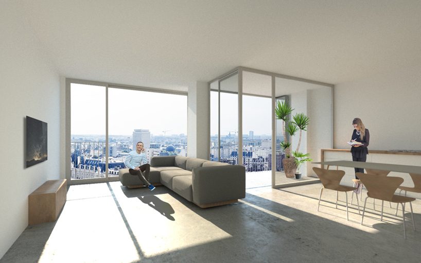 JDS architects' 'féval tower' wins competition for a new residential complex in france designboom