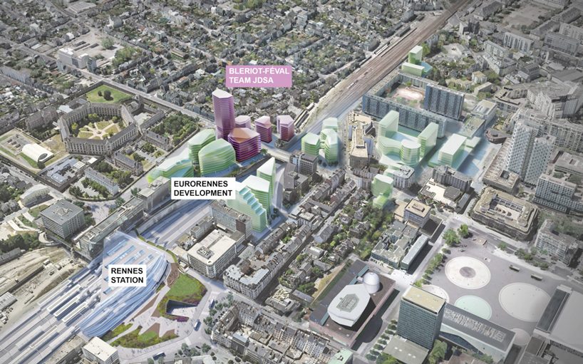 JDS architects' 'féval tower' wins competition for a new residential complex in france designboom