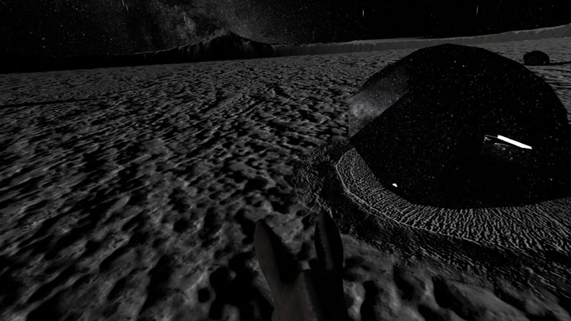 travel to the moon with laurie anderson's virtual reality installation