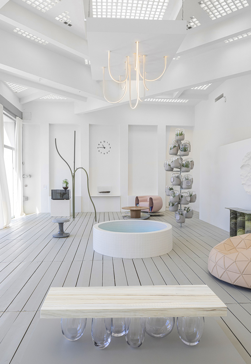 mathieu lehanneur horizon exhibition designboom