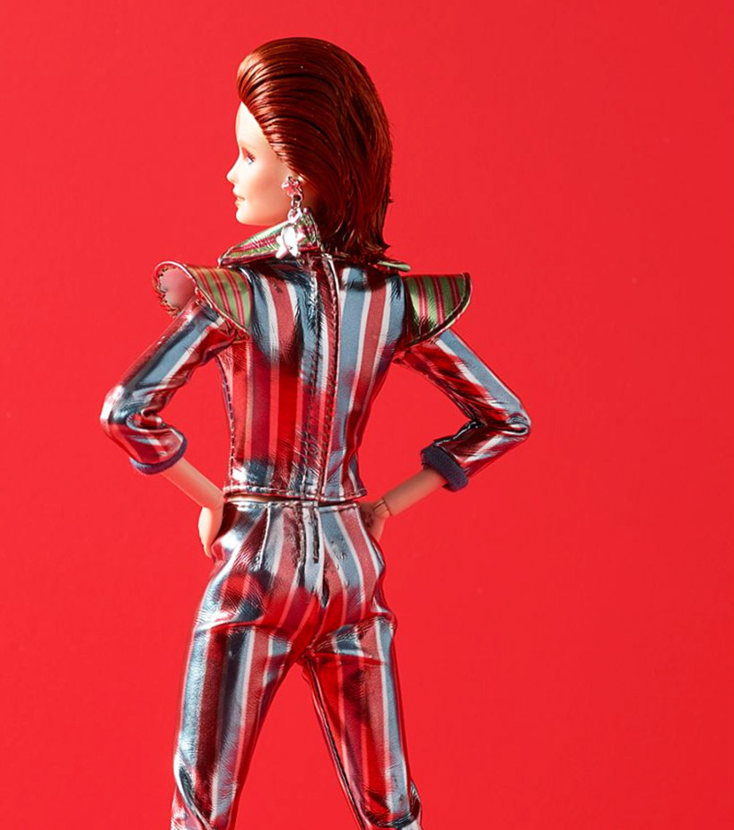 mattel launches david bowie barbie dressed as ziggy stardust