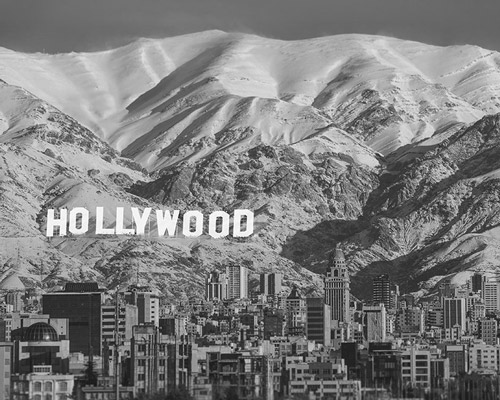 mohammad hassan forouzanfar combines iranian and american landmarks for 'peace' project
