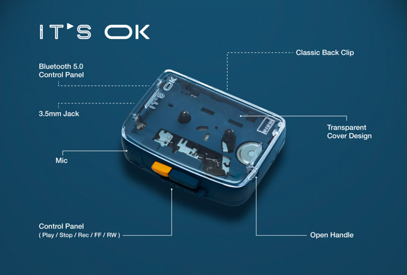 diagram of NINM lab's bluetooth cassette player