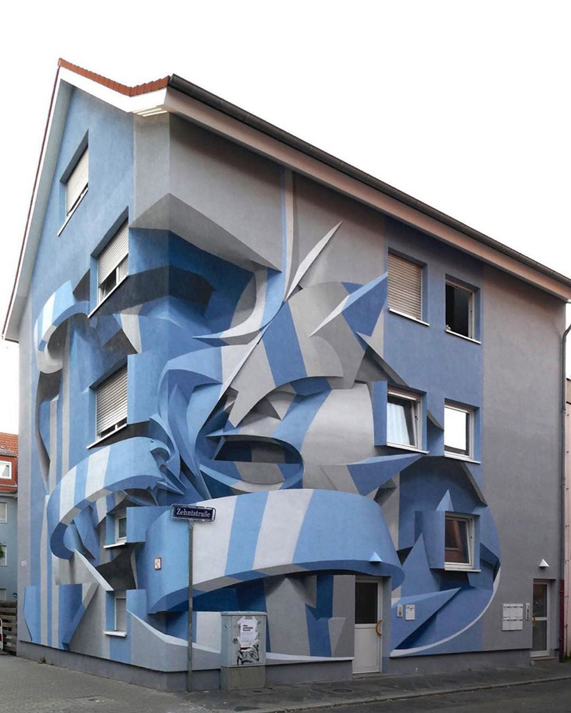 peeta paints large-scale optical illusion murals to transform buildings - 4
