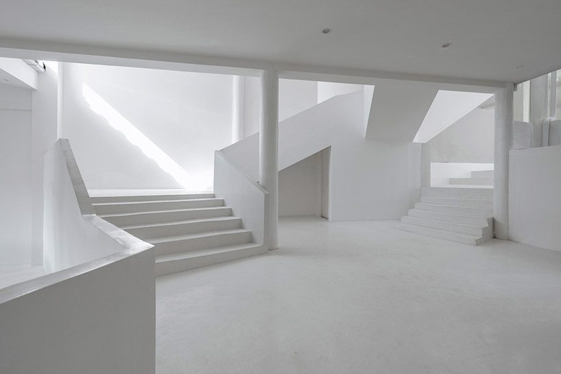 a zig-zagged entrance articulates STUDIO QI's annso hill hotel in china designboom