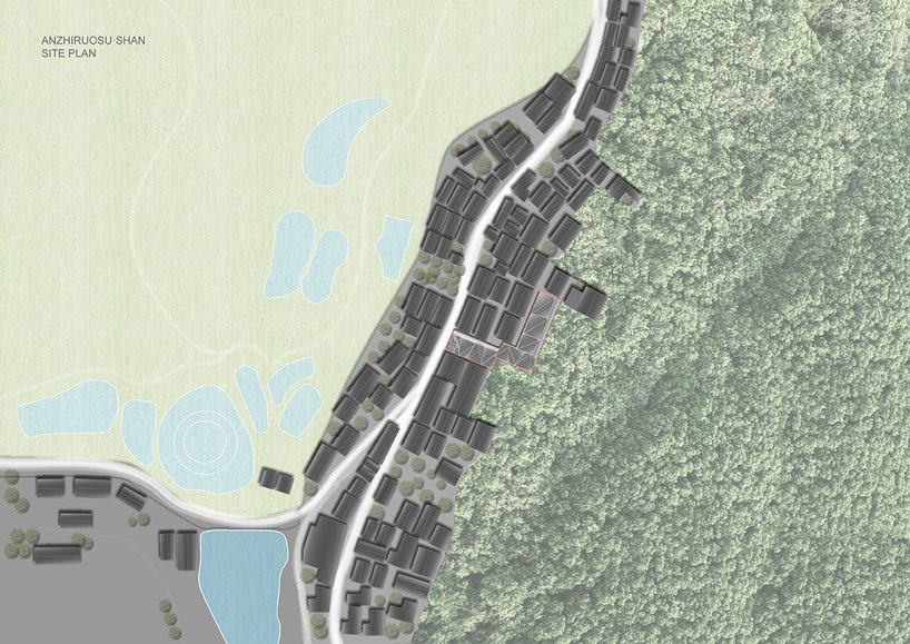 a zig-zagged entrance articulates STUDIO QI's annso hill hotel in china designboom