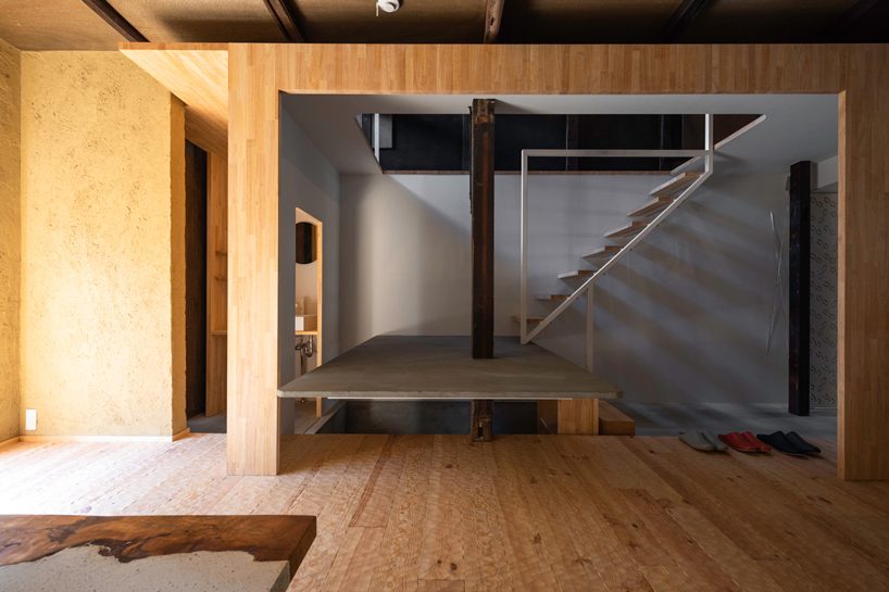 TD atelier + endo shojiro renovate 120-year-old kyoto machiya into family guesthouse