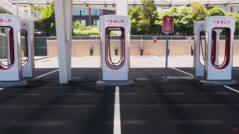 tesla opens solar-powered V3 supercharger station in las vegas tesla opens solar-powered V3 supercharger station in las vegas