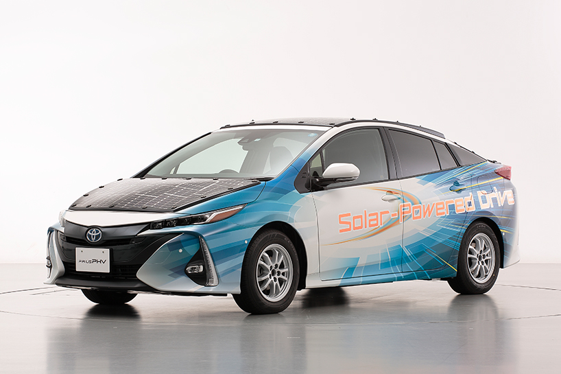 solar panelled toyota prius harnesses additional 27 miles of range - 2