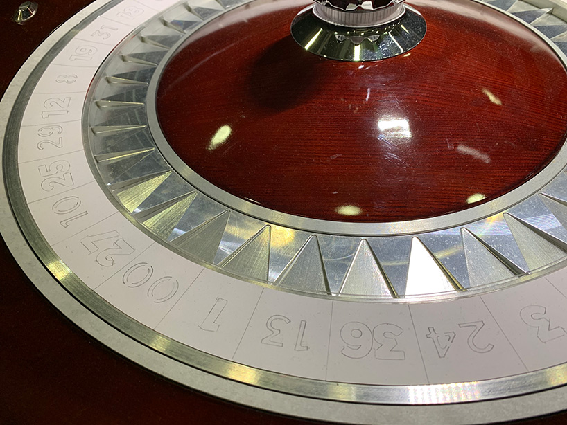 xu zhen employs tibetan mandala tradition to create gambling tables at art basel 2019 designboom